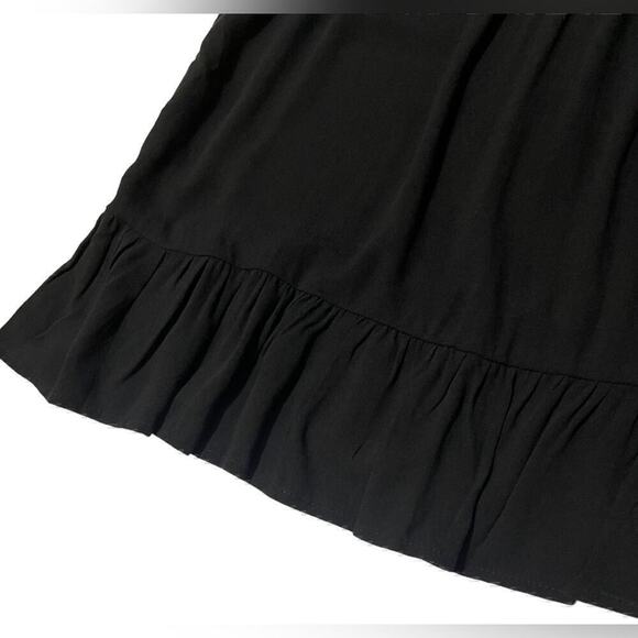 Anthro Love On A Hanger Floral Boho Chic Embroidered Peplum Cami Top Black Small - Picture 16 of 16